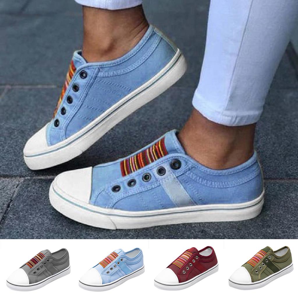 comfy canvas sneakers