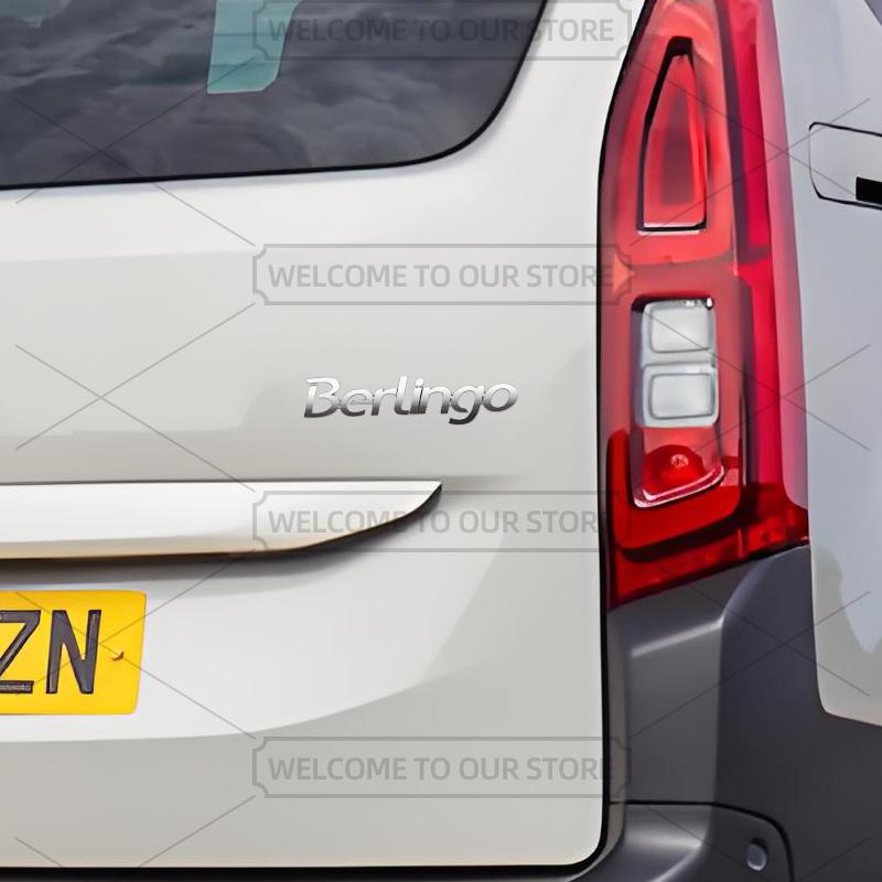 Car 3D Metal For Citroen Berlingo B9 K9 Caravans Camper Van Body Emblem Badge Decals Auto Tail Sticker Decorative Accessories