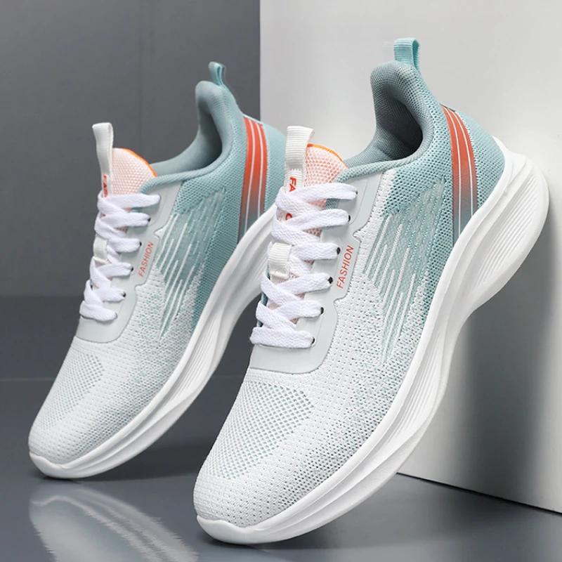 2025 New Men Sneakers Soft Sole Comfortable Sport Shoes for Men Outdoor Breathable Walking Shoes Fashion Tenis Men Casual Shoes