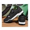 Mens Mountain Bike Cycling Shoes Low-Cut Leather Upper With Rotating Dial Lightweight Anti-Slip Sports