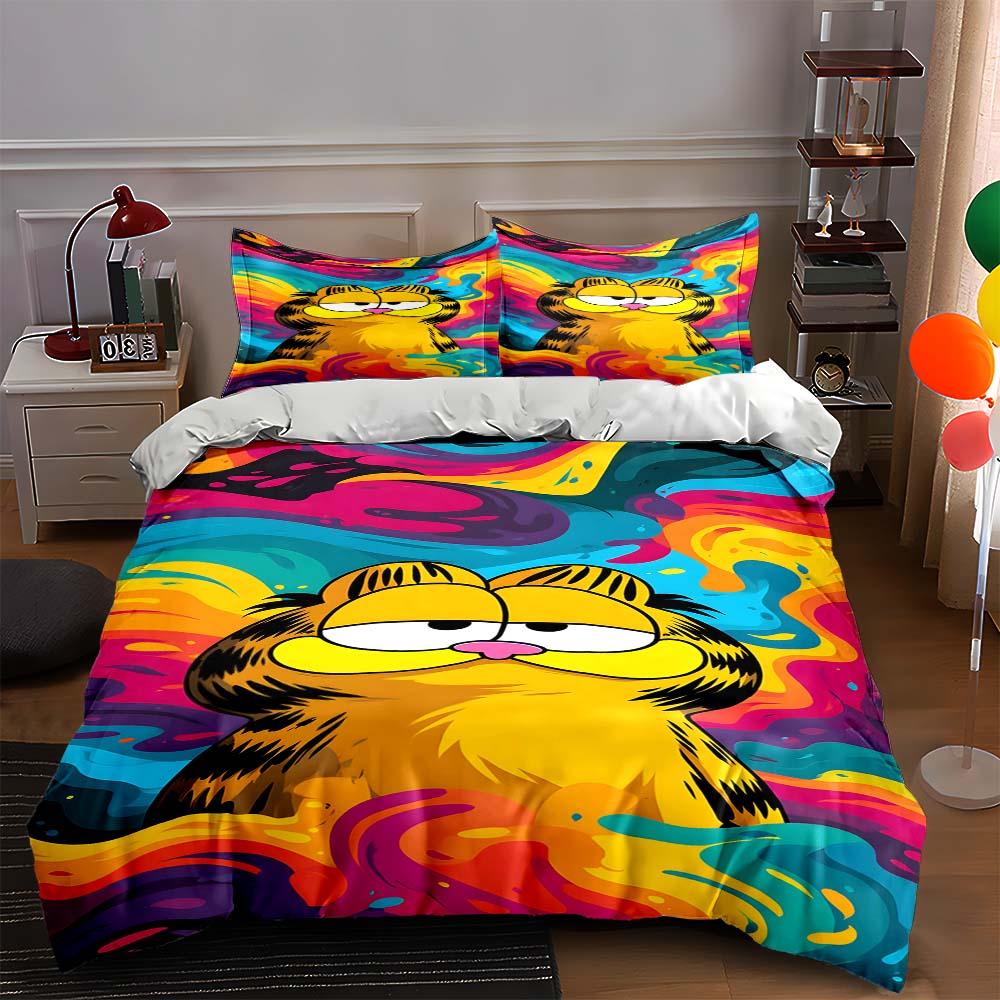 

Colorful, swirling, cartoon. Bedding Duvet cover sets Duvet covers Pillowcases gifts (1 * Duvet Cover 2 * Pillowcases, without duvet insert) 135x200cm