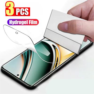3ks hydrogelová fólie na ochranu obrazovky pro Realme 11 Pro+ 5G měkká ochranná fólie pro Realme 11 Pro Plus 11Pro+ na ochranu telefonu (ne sklo)