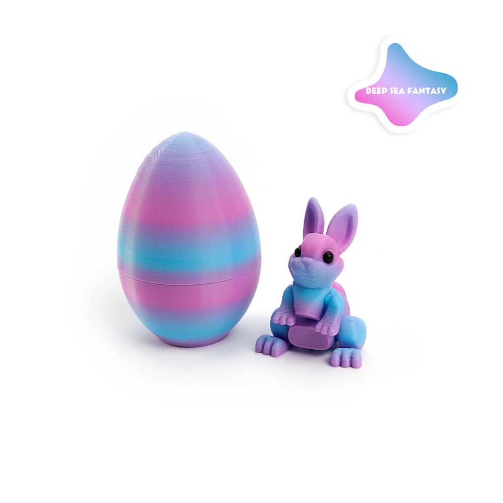 3D Printed Egg Craft Ornaments, Children's Gifts, Party Decorations