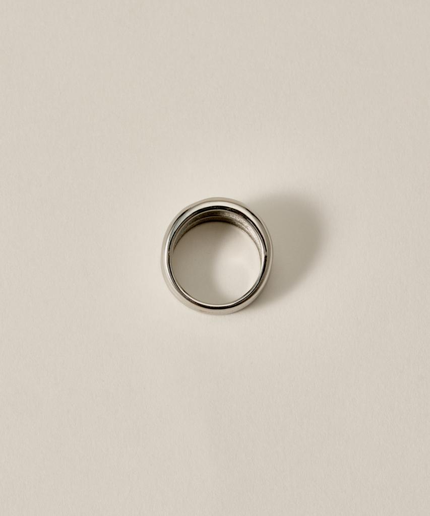 Novice Tokyo Double Ring [Stainless] / Silver