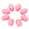 3/9/18/36pcs Pink Pig Durable Rubber Stress Relief Squishy Toy Pet Dog Chew Squeeze Decompression for Birthday Gift Party XJM