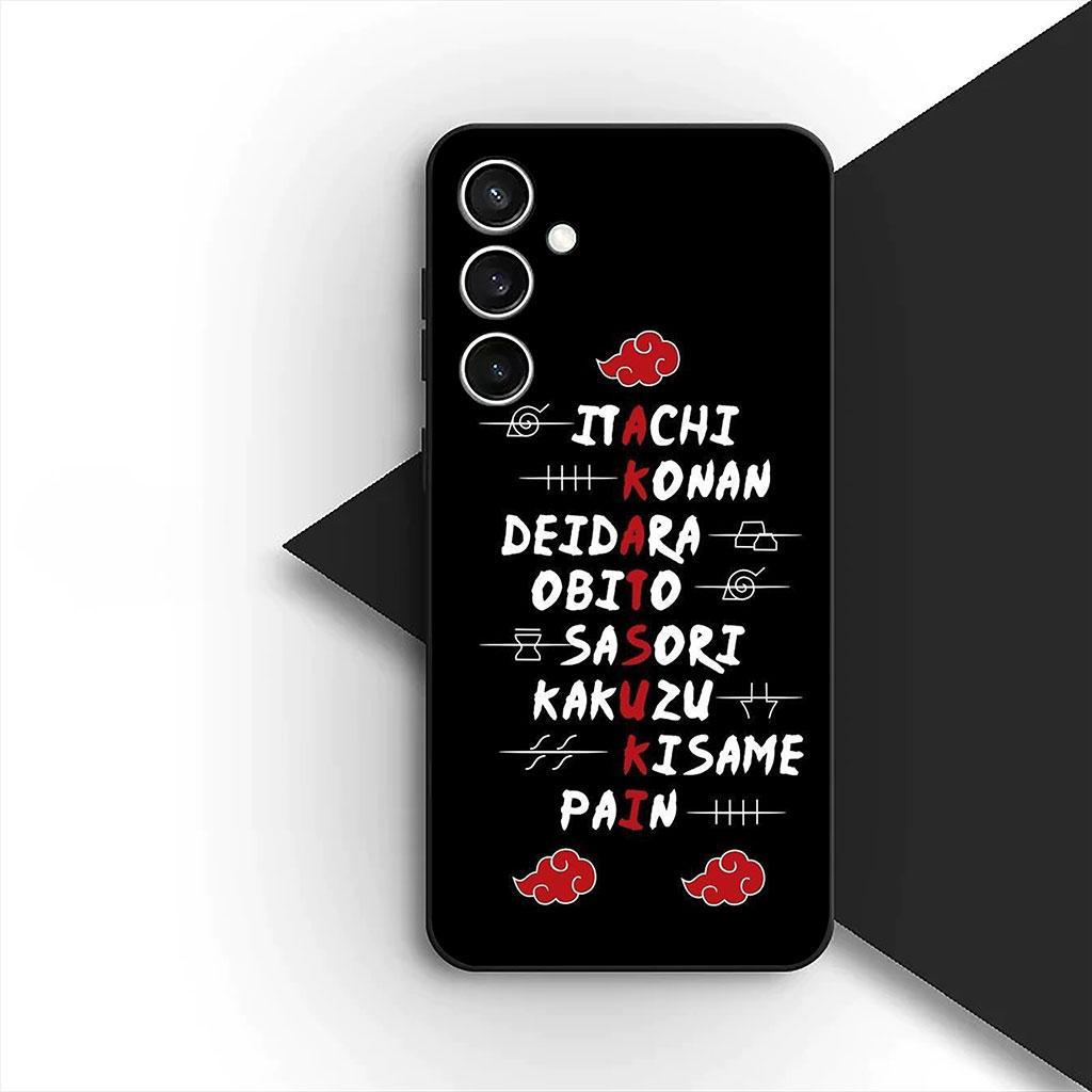 Phone Cover for Xiaomi Redmi Note 14 13 Pro Plus ProPlus 14C 13c Pro+ 5G Soft Case KISAME Itachi Uchiha Narutos Akatsuki