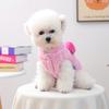 Puppy Clothes Thickened Warm Dudu Lamb Wool Vest Piglet Jacket Suitable for Cats Can Be Towed Vest