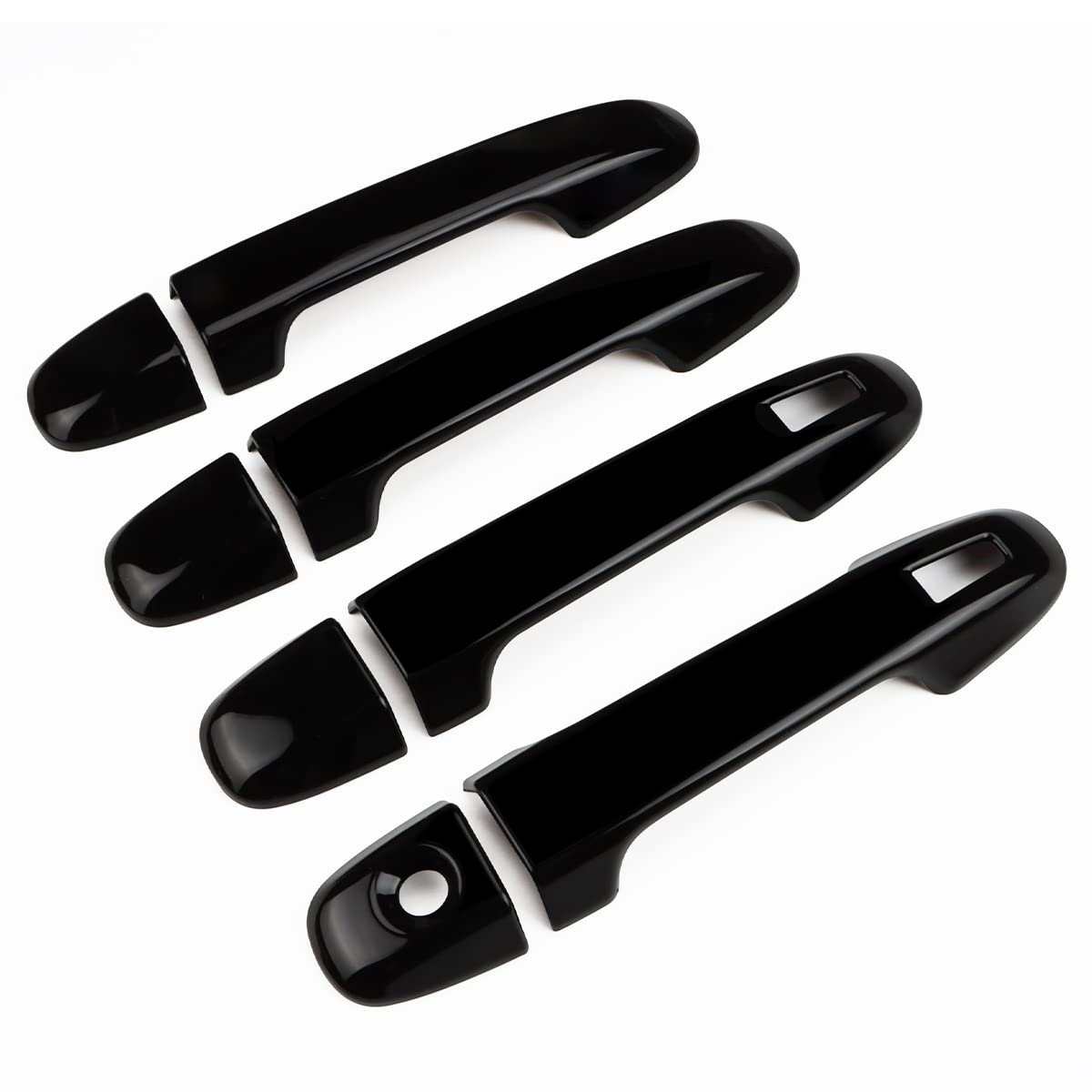 

MARCHFA (Subaru Forester sk, Subaru XV, Subaru Impreza) Exterior Door Handle Cover Trim (Piano Black with 2 Sensor Holes)