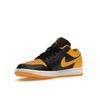 Air Jordan 1 Low Ocre Jaune Sneakers Homme Noir Blanc 553558-072