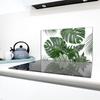 Szklana płyta ochronna na kuchenkę 90x52 Monstera