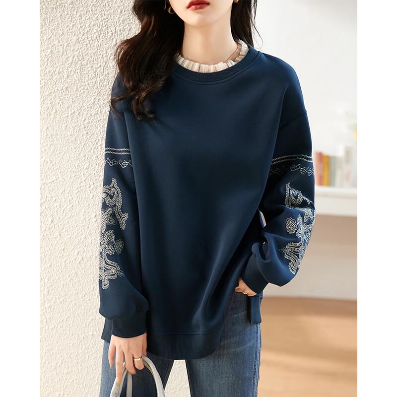 Firstview Women's Fashion Casual Long-Sleeve Sweatshirt