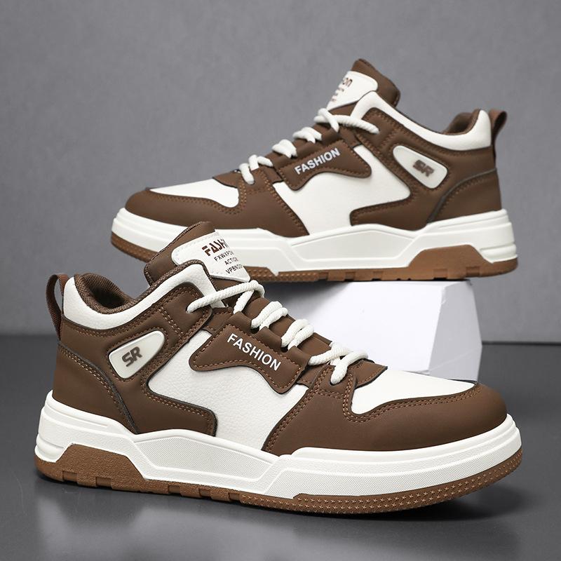 Men's shoes new winter high-top shoes trendy versatile board shoes youth leisure sports trendy shoes men