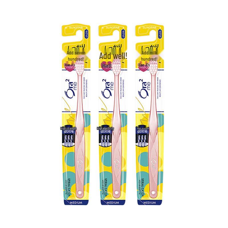 

Ora2 Me Stain Clear Triangle Spiral Toothbrush