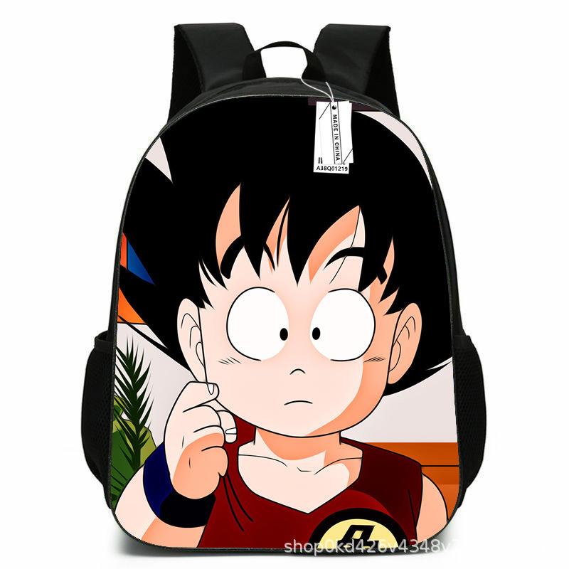 Dragon Ball Animation Cartoon School Bag Elementary and Secondary School Backpack Backpack Large Capacity Wukong Backpack