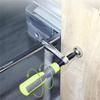 2 peças de parafuso de ajuste rápido, alça de trilho de serra, grampos MFT para serra de trilho Festool e ferramentas de marcenaria de mesa MFT