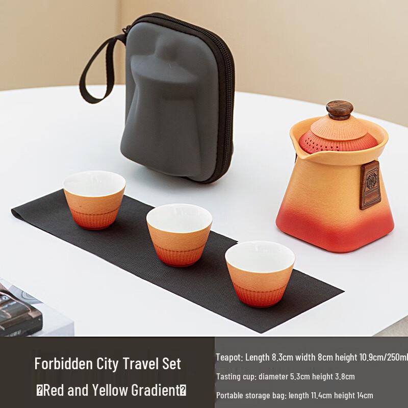 Palace Style Portable Quick Tea Set