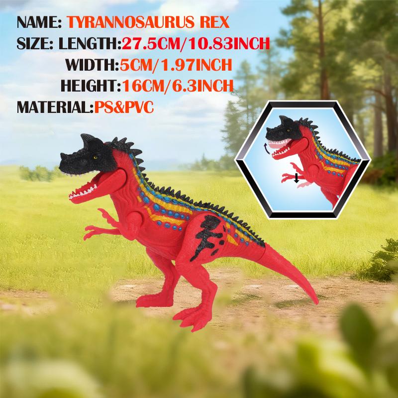 Simulation Dinosaur Models Toys Jurassic Tyrannosaurus Rex Pentaceratops Rotatable Action Figures for Boys Children Kid Gifts