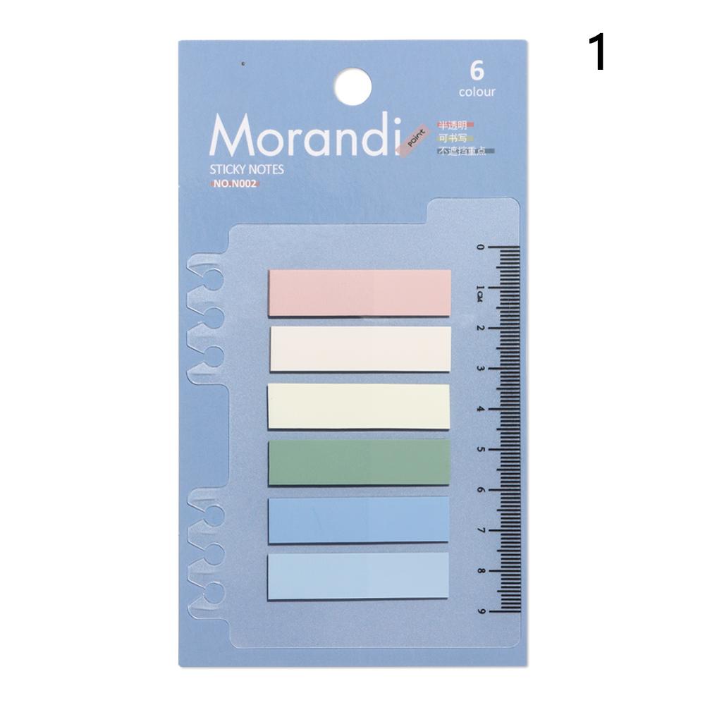 60/120/200pcs DIY Novelty Tab Strip Index Flags Bookmark Label Sticky Notes Loose-leaf Memo Pad Paster Sticker