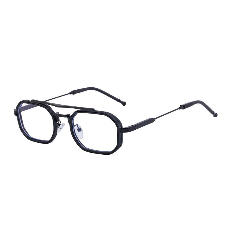 

Очки в маленькой оправе, мужские двухлучевые ретро-солнцезащитные очки, мужские солнцезащитные очки высокого класса с полной оправой