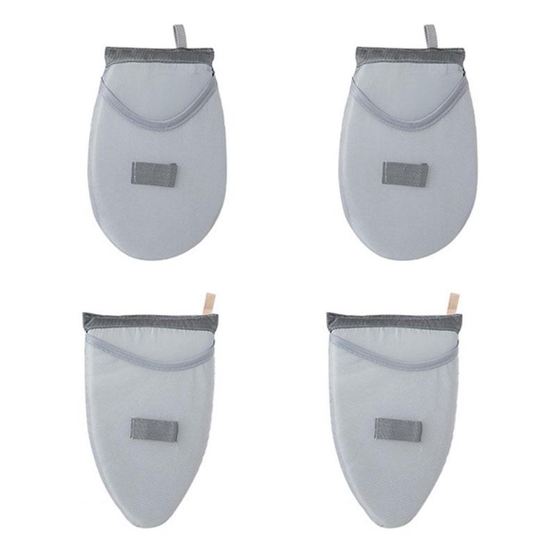 1/2/4pcs Handheld Heat Resistant Gloves Ironing Pad Ironing Glove Waterproof Anti Steam Garment Steamer Portable Ironing Gloves