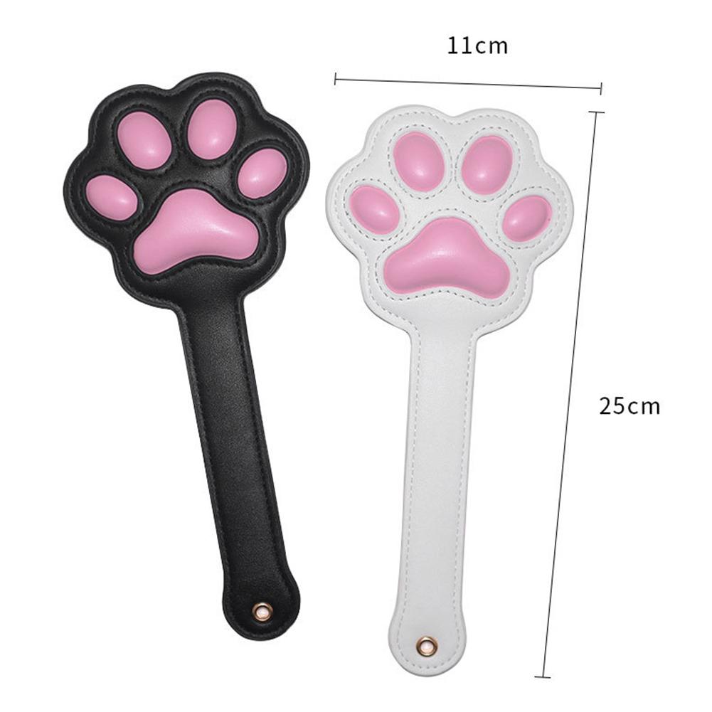 Cat Claw Sexy Toy Clap PU Leather Soft Horse Crop Anti-slip Handle Riding Sports Game Play Whip Horses Training Accessories