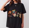 Powerpuff Girls Punk Rock Band T-Shirt, 90s Cartoon Graphic Tee, Retro Music Shirt, Grunge Fan Gift