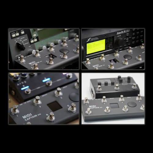 PAINTAUDIO MIDI CAPTAIN STD | 10 Footswitches | Japanese Instruction Manual Included | MIDI Controller | Full PC/CC/NOTE Command Support | Time Engine