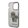 Karl Lagerfeld Iml Glitter Nft Karl & Choupette - Etui Iphone 14 Pro Max (Czarny)