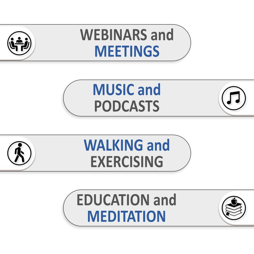 LUDOS NOVA Wired Earphones with Microphone Noise Isolation