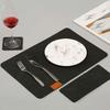 Meal mat knife and fork bag set,meal mat coaster, washable meal mat (4PCS meal mat+4PCS coaster+4PCS knife and fork bag)