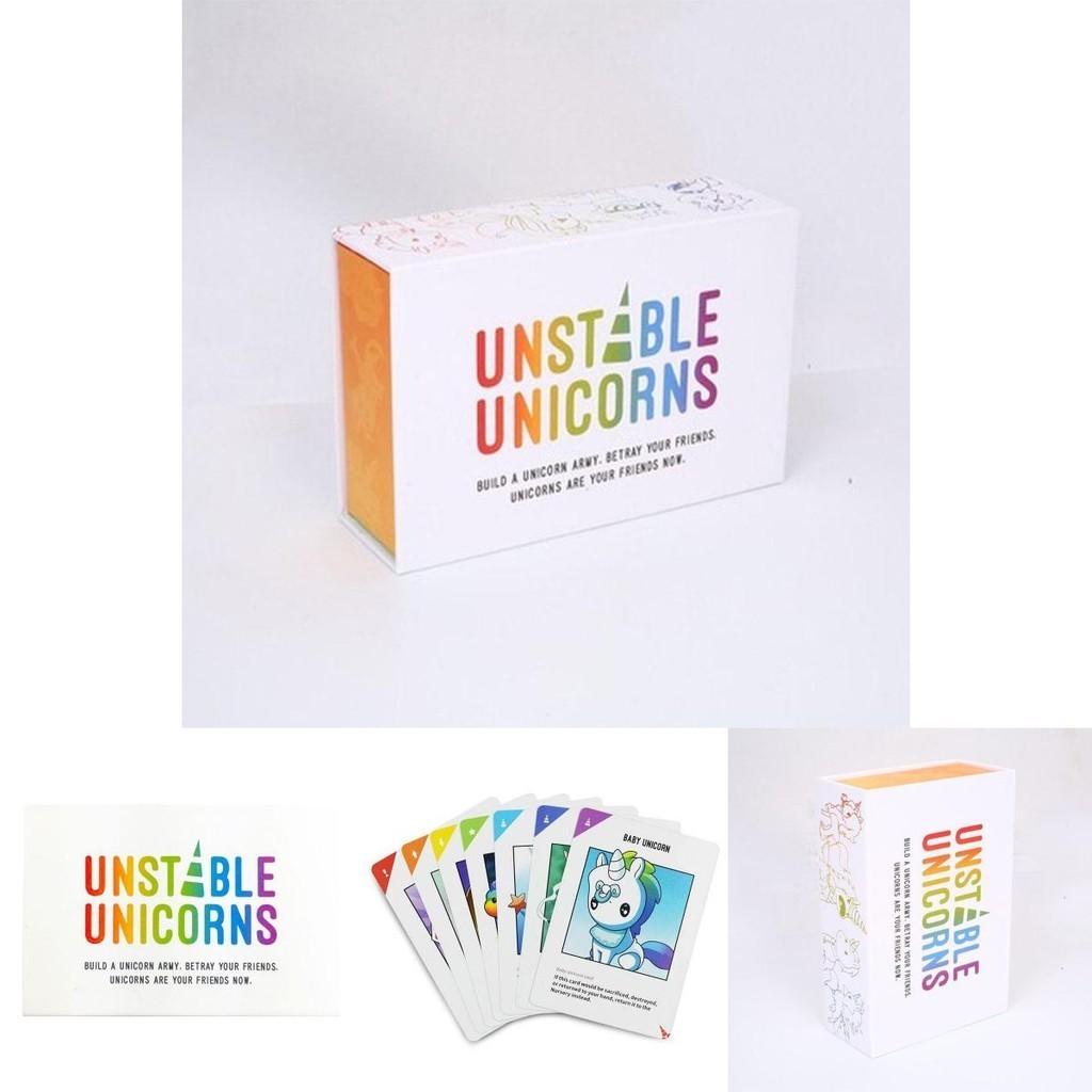 Unstable Unicorns Card Board Game Expansion Nsfw Rainbow Dragons Family Party Pack