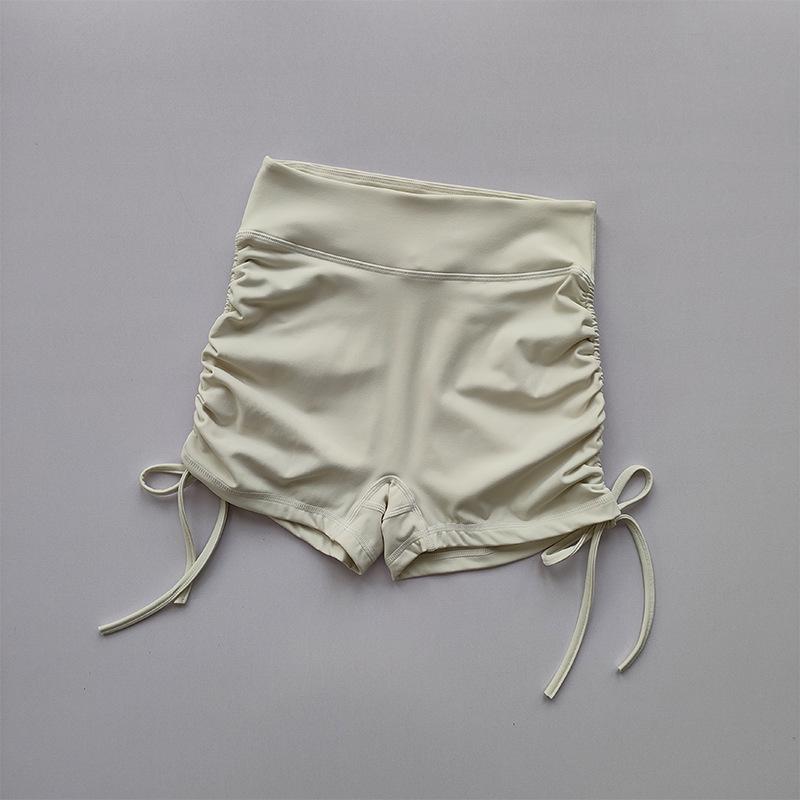 Sportshorts für Damen mit hohem Bund und Nude-Feel - Hüfthebend, Keine Abdrücke, Yoga-Passform