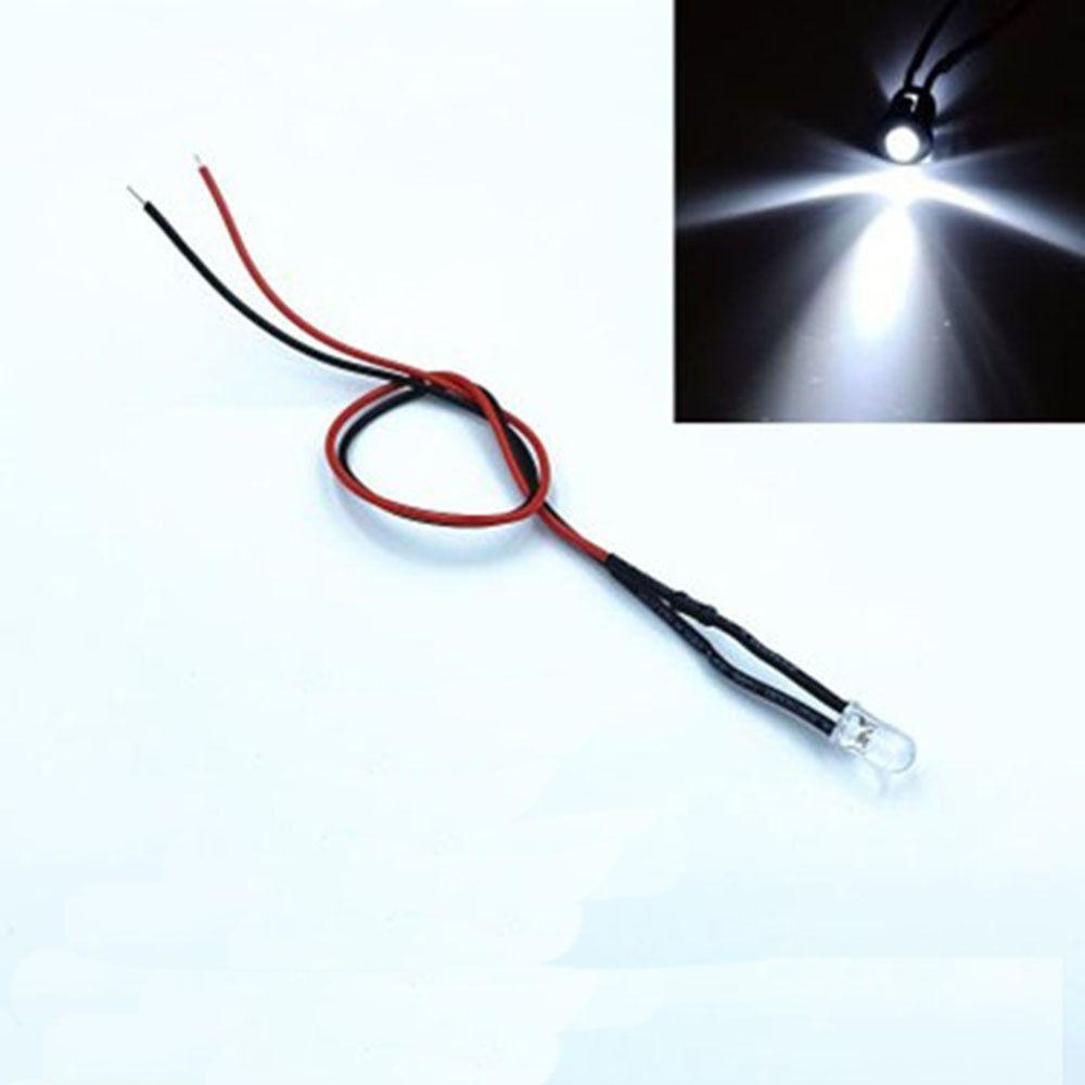 Купить 10 шт., медь и олово, предварительно проводные светодиоды, 5/8 ...