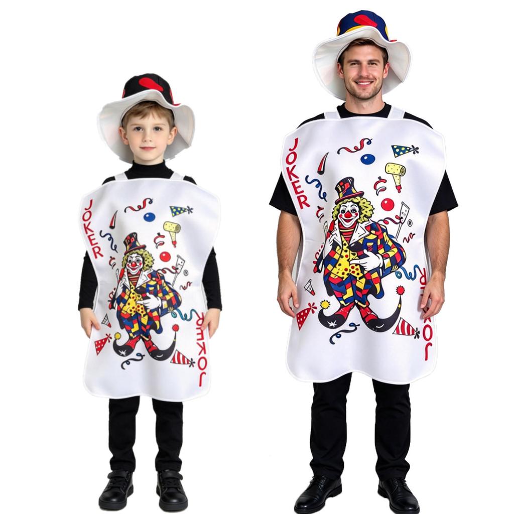 Poker Onesie Performance Cosplay Costume