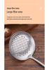 304 Stainless Steel Kitchen Utensil Set: Hollow Handle Spatula, Slotted Spoon, Frying Pan Spatula, Flour Sieve, Soup Spoon, Rice Spoon.