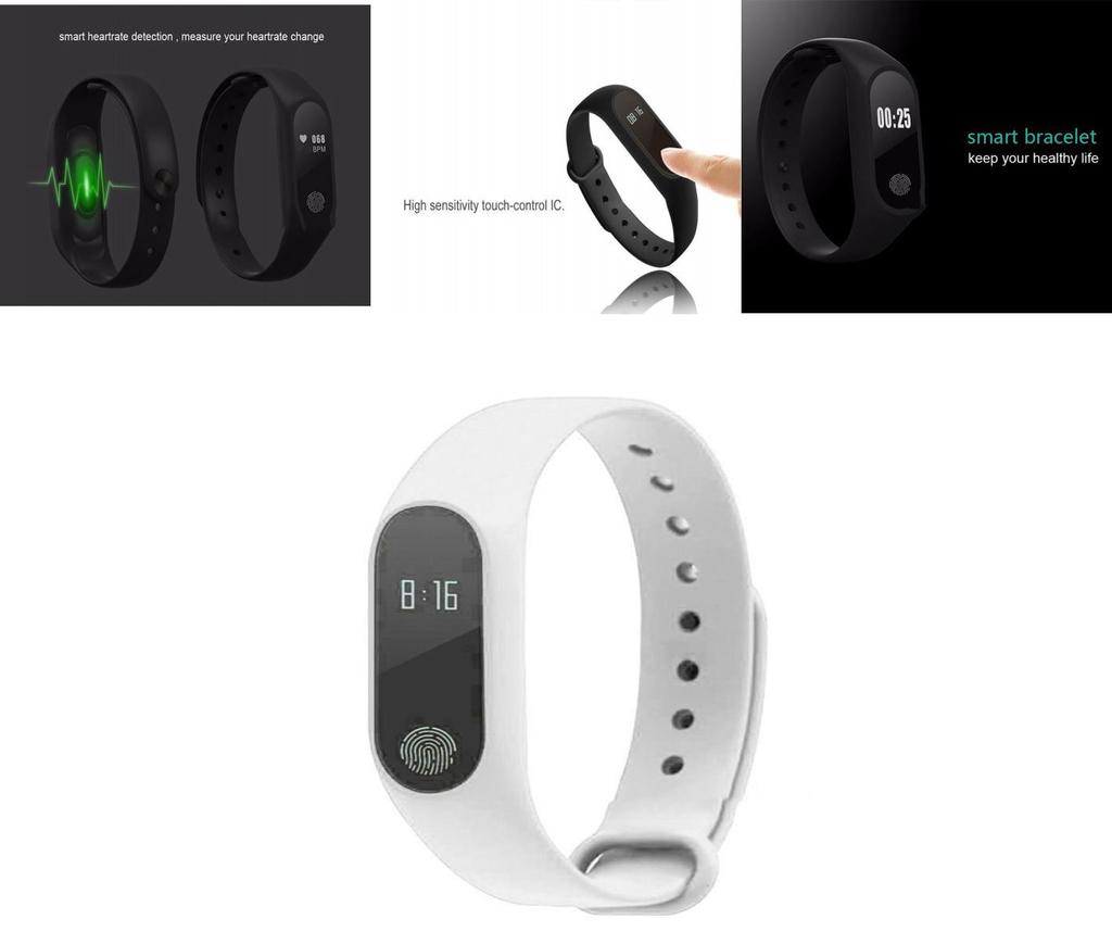 Stylish Bracelet Band 2 Bluetooth Smart Watch Featuring Heart Rate Monitor And Ip67 Waterproof Design