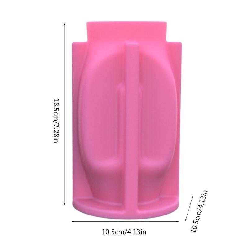 Unique Flower Arrangement Container Silicone Mold Human Facial Shape Resin Mold for Flower Vase Epoxy Mold DIY Craft