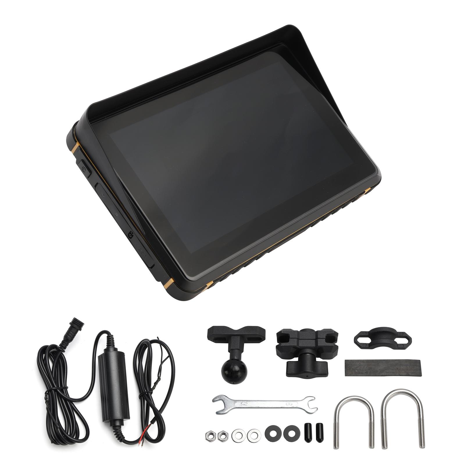 

7 Inch Universal Recorder Pnd Carplay Touch Screen For Scooter Motorcycle