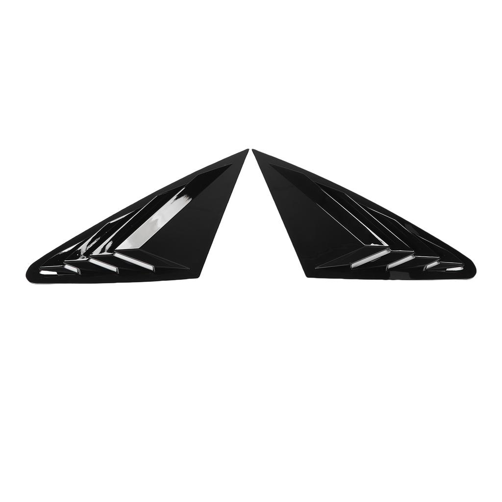 2Pcs Rear Side Window Louver Cover Left Right Rear Window   Vent Scoop Shutter Cover Blind Replacement for FY   2018-2024