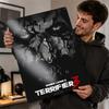 Terrifier Movie Personalized D Textured Metal Poster Wall Art Vintage Tin Signs for Living Room Decoration Man Office Decor