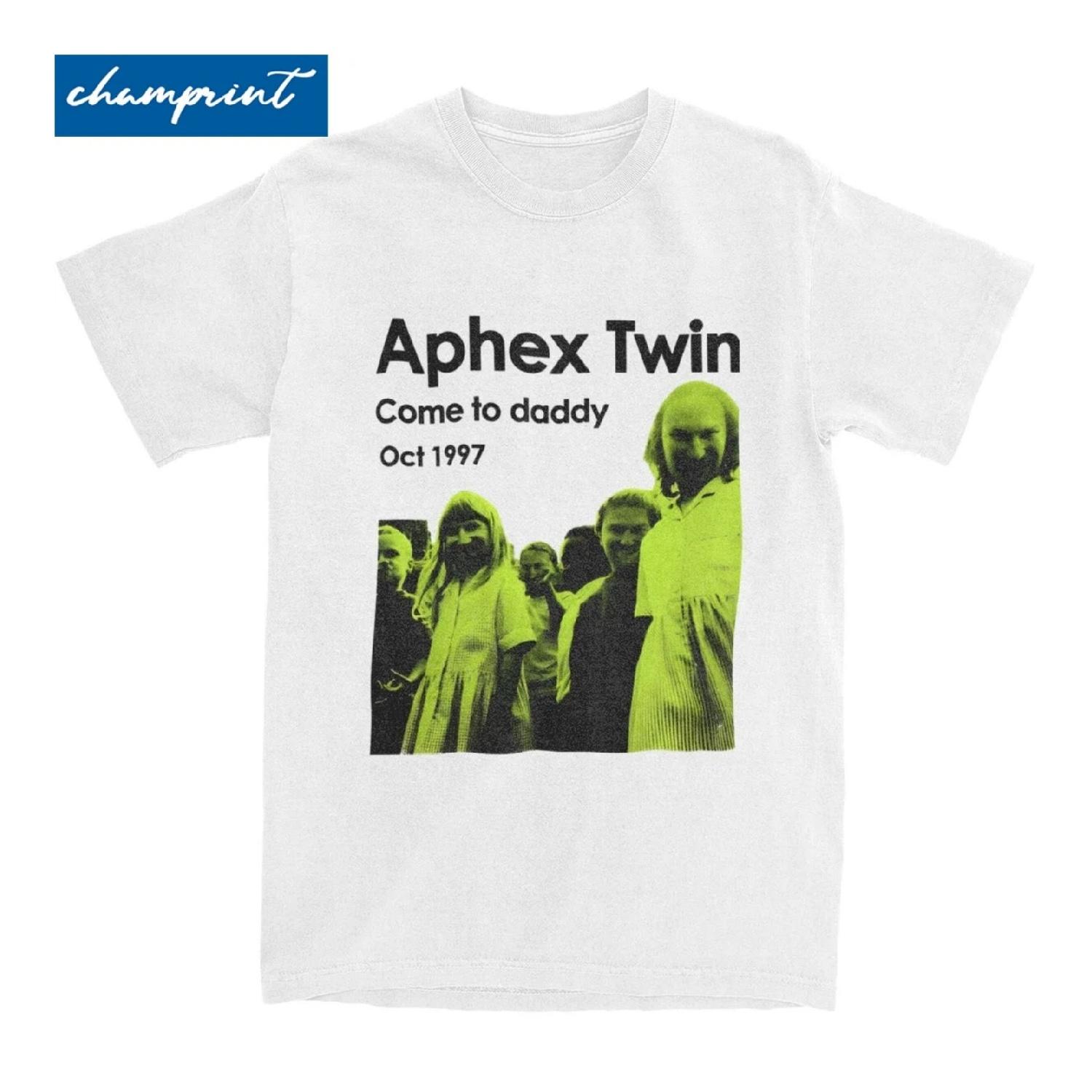 

Aphex Twin Come To Daddy T Shirts Men Women s Pure Cotton Fun T-Shirts O Neck Tees Short Sleeve Tops Unique S