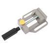 Small Drill Press Vise Aluminum Alloy Quick Release Woodworking Vise for DIY Carving Drilling