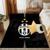 Football Team Crest Printed Office Carpet Chair Cushion  Entryway Rug, Rugs for Living Room, Bedroom Christmas gifts