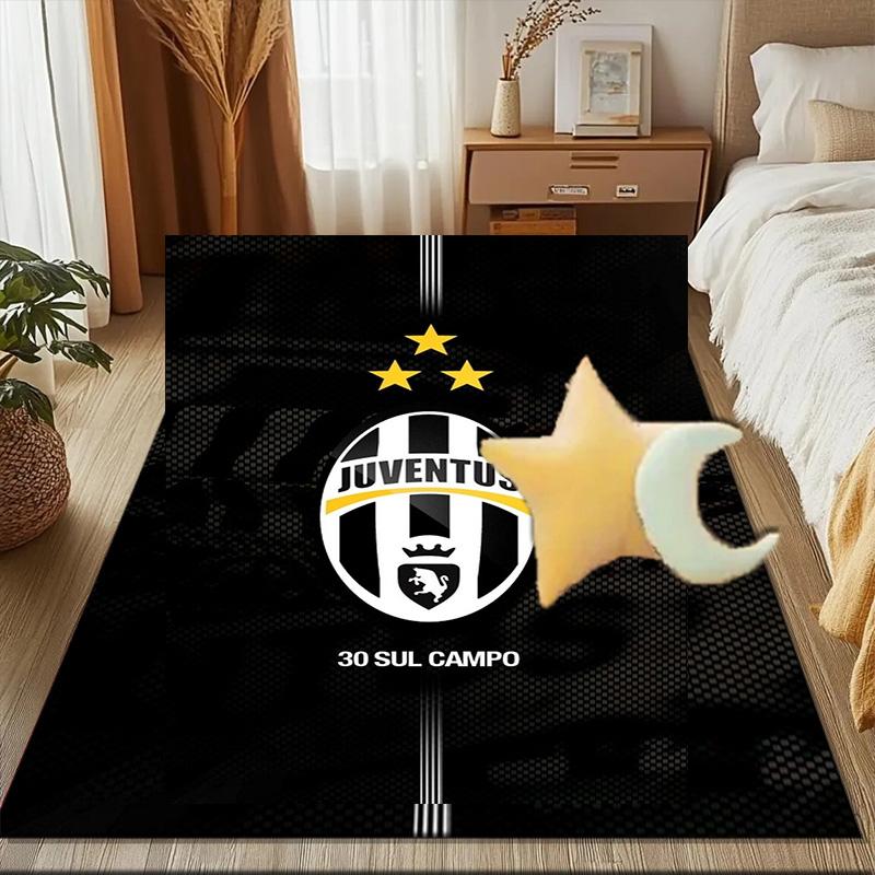 Football Team Crest Printed Office Carpet Chair Cushion  Entryway Rug, Rugs for Living Room, Bedroom Christmas gifts