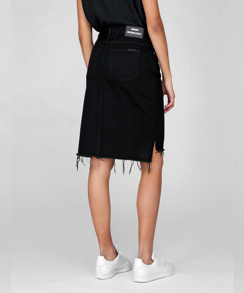 DR.DENIM Mini Skirt - Light Retro / Black