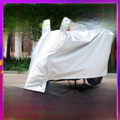 Copertura per Auto e Moto per Tutte le Stagioni - Ispessita per Protezione da Pioggia, Sole e Polvere