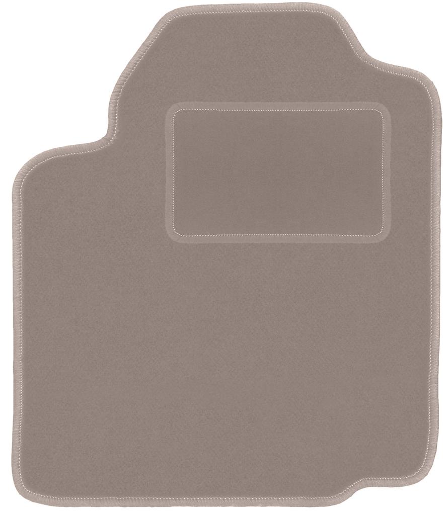 Beige driver's mat for: Ford Fiesta MK5 hatchback (1999-2002)