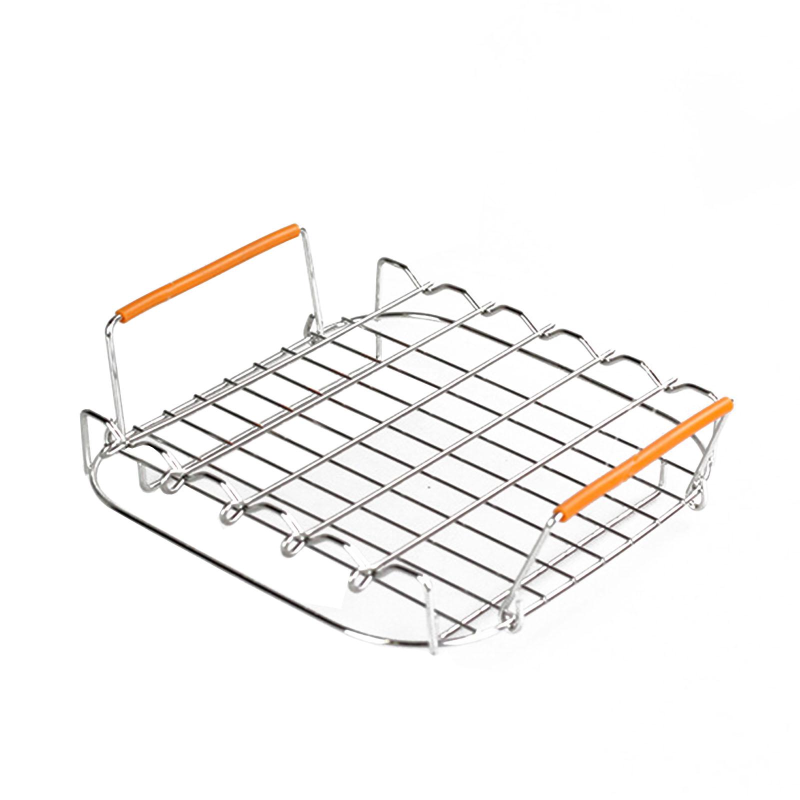 

Держатель для гриля-барбекю, решетка, корзина для аэрофритюрницы из нержавеющей стали, поднос, решетка для дегидратора, многоцелевые аксессуары для духовки, бекон