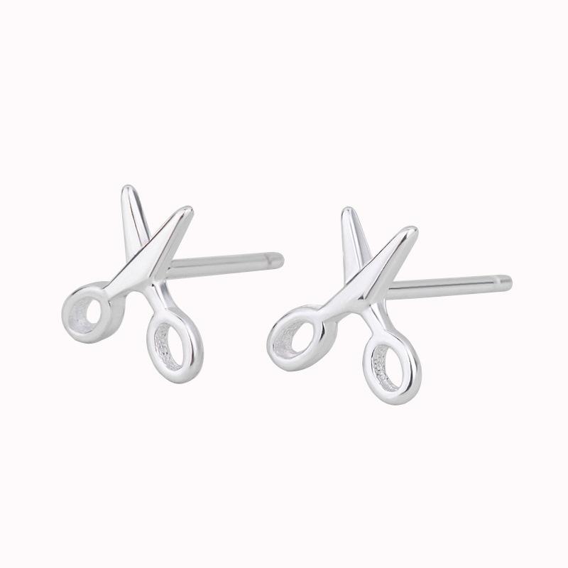 Minimalist Fashion Stud Earrings For Women Students Personalized Versatile Daily Wear Jewelry Accessories
