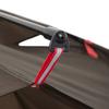 Fishing Tent for 4 People Brown Quick Release